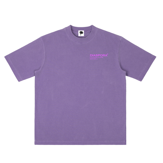 “A STRANGER AT HOME Mandarin” T-SHIRT (PURPLE)