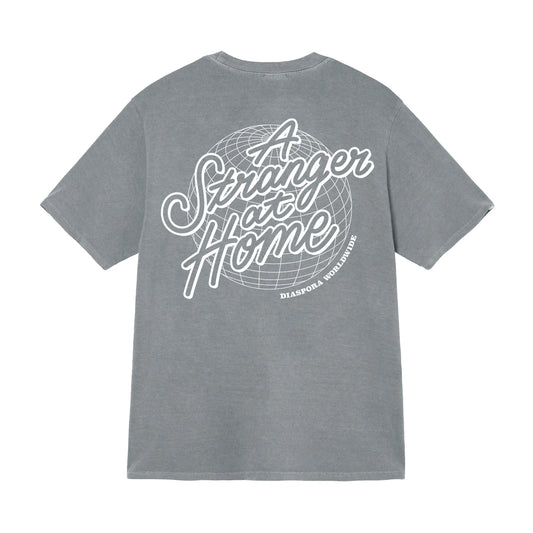 "DIASPORA WORLD WIDE" T-SHIRT (DARK SILVER)