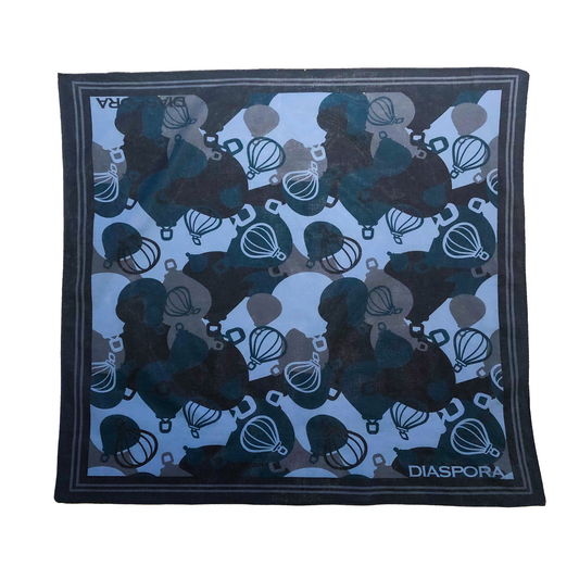 NAVY CAMO BANDANA