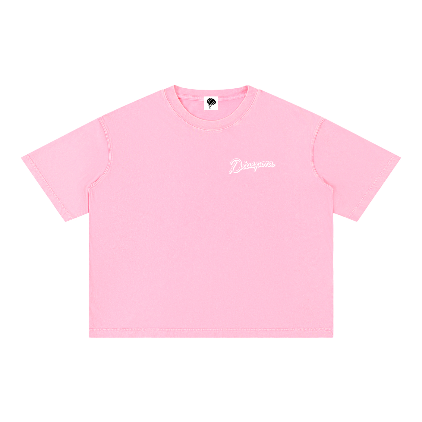 Mineral Wash Boxy Cotton T-Shirt
