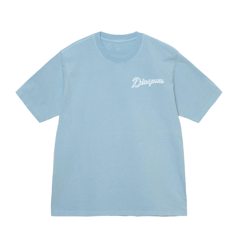 "DIASPORA WORLD WIDE" T-SHIRT (POWDER BLUE)