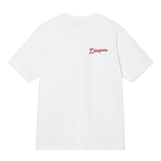 "DIASPORA WORLD WIDE" T-SHIRT (BURGUNDY RED)"
